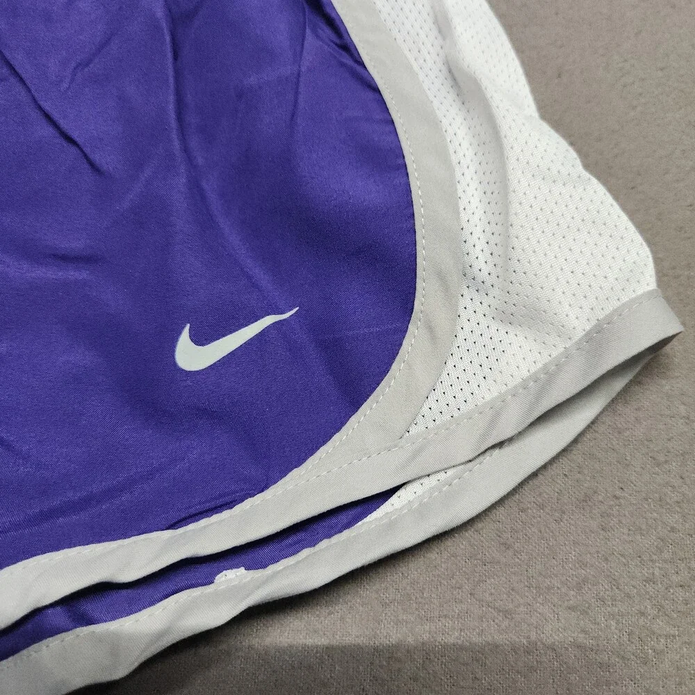 Nike Kansas State St Wildcats Dri-Fit Running Shorts L Youth L Purple White 143